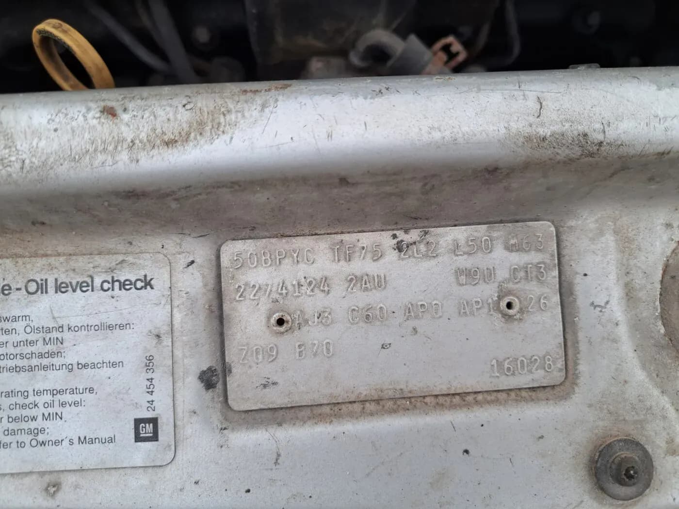 Fotka rozebraného vozu 5